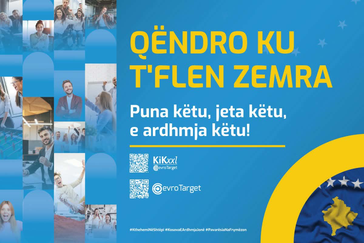 Nga mërgata në atdhe: “Qëndro ku t’flen zemra”, fushata që po rikthen trurin kosovar