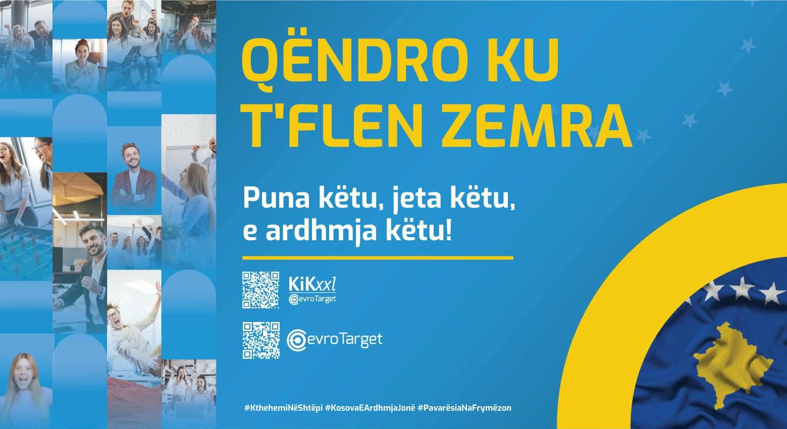 Nga mërgata në atdhe: “Qëndro ku t’flen zemra”, fushata që po rikthen trurin kosovar