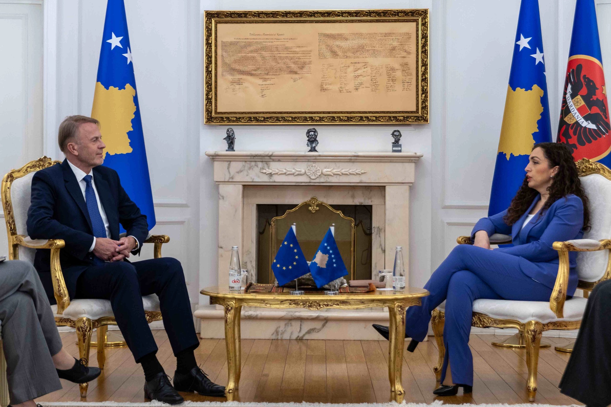 Orav mbaron misionin në Kosovë, takimi lamtumirës me presidenten Osmani