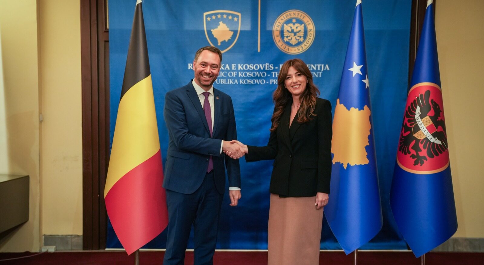 Avancimi i bashkëpunimit ekonomik dhe thellimi i raporteve, Haxhiu pret në takimin ministrin belg