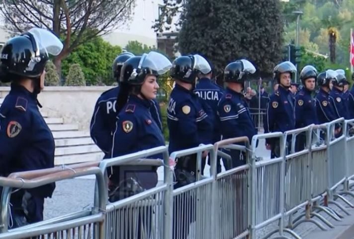 Protesta e PD-së sot në Tiranë, mbi 1200 policë në terren