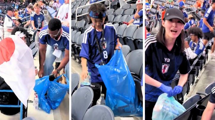 Japonezët japin shembull! Pastrojnë stadiumin pas ndeshjes ndaj Holandës