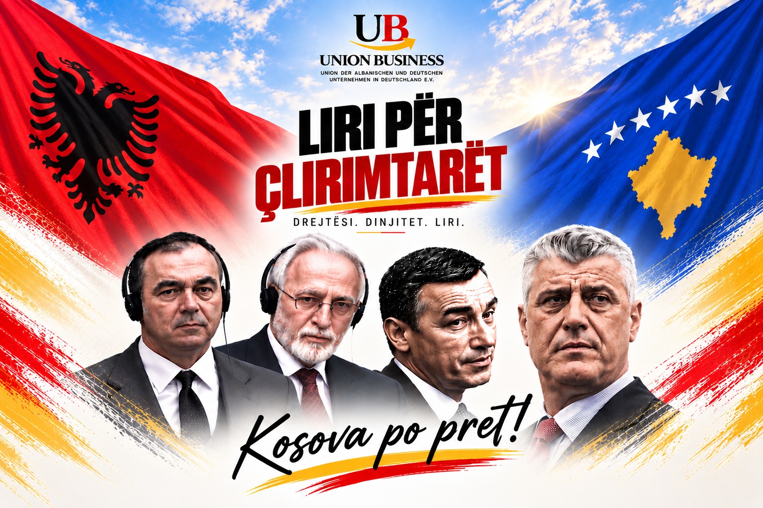 Liri për Çlirimtarët, Unioni i Bizneseve Shqiptaro-Gjermane pret dëshmimin e pafajësisë së ish-krerëve të UÇK-së